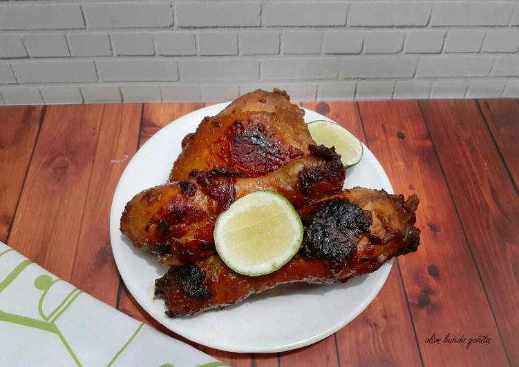 Cara Gampang Membuat Ayam bakar kalasan, Lezat Sekali