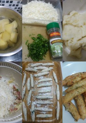 Foto resep Kentang Keju Goreng