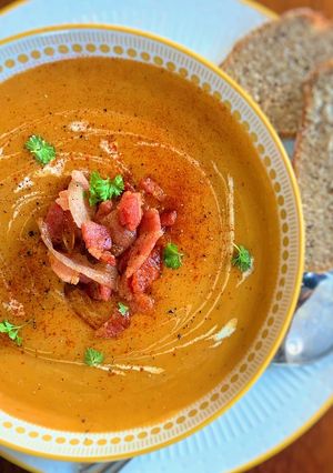 A picture of Seasonal Soup.