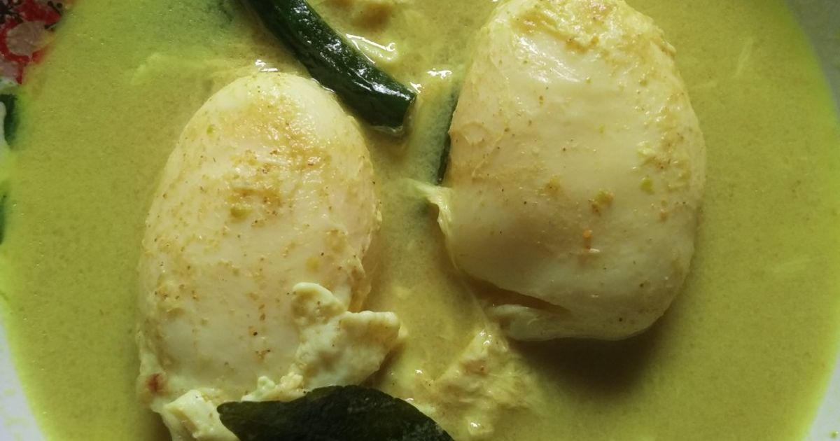 Kuah Telur Bebek masakan Aceh