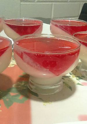 Una foto de Postre 3 colores