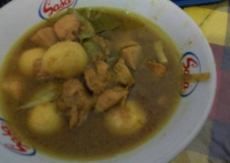 Bagaimana Membuat Semur ayam &amp; puyuh (meu batita), Lezat Sekali