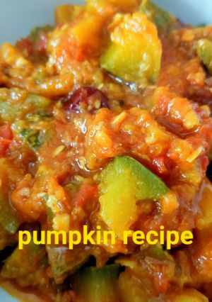 A picture of Sweet pumpkin recipe/meetha kaddu recipe.