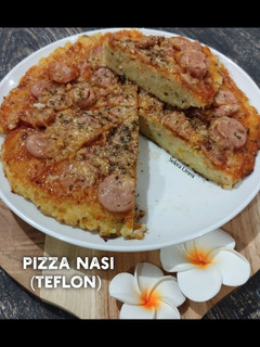 Foto resep Pizza Nasi (Teflon)