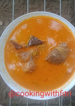 Foto resep Ayam kuah santan pedas