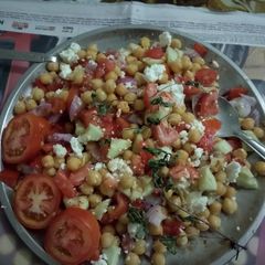 A picture of Chana Chaat.