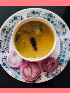 A picture of Raw mango rasam.