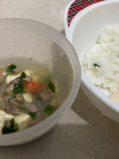 Foto resep Mpasi Sop hati tahu (11m)