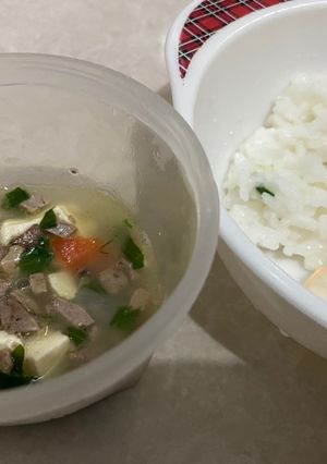 Foto resep Mpasi Sop hati tahu (11m)