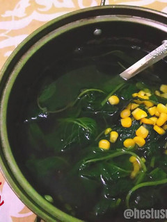 Foto resep Sayur Bayam Jagung
