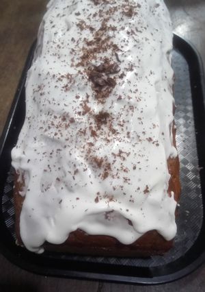 Una foto de Budín de Banana 🍌, Chocolate 🍫 y Nuez 😋