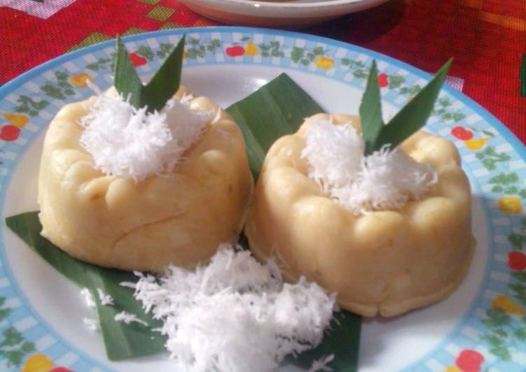 Resep Getuk singkong gula merah Anti Gagal