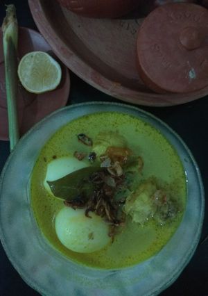 Foto resep Opor ayam kampung