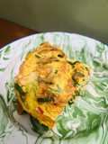 Telur dadar daun kunyit