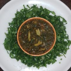 A picture of Lahsooni Palak.