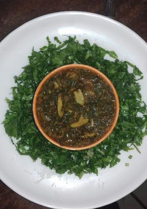 A picture of Lahsooni Palak.
