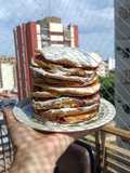 Pancakes / Hotcakes rellenos de mermelada, fáciles y esponjosos 🥞✨