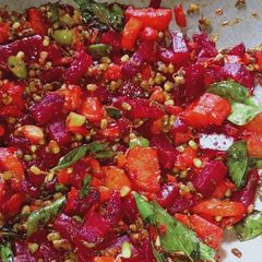 Beetroot and Carrot Magic Moong Dal Curry A picture of Beetroot and Carrot Magic Moong Dal Curry.
