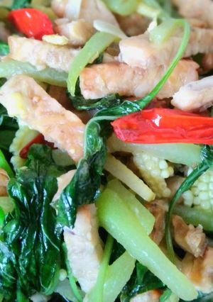 Foto resep Tumis tempe sayur campur
