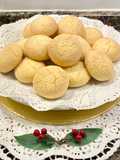 Galletas blandas con harina de maíz y coco