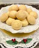 Galletas blandas con harina de maíz y coco