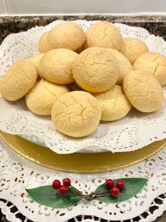 Una foto de Galletas blandas con harina de maíz y coco