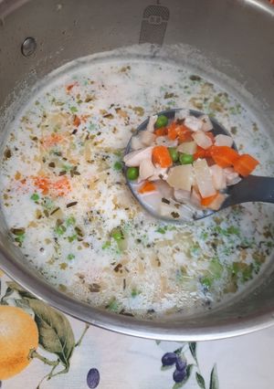 Tárkonyos raguleves recept fotója