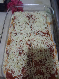 Una foto de Lasaña de res y bechamel
