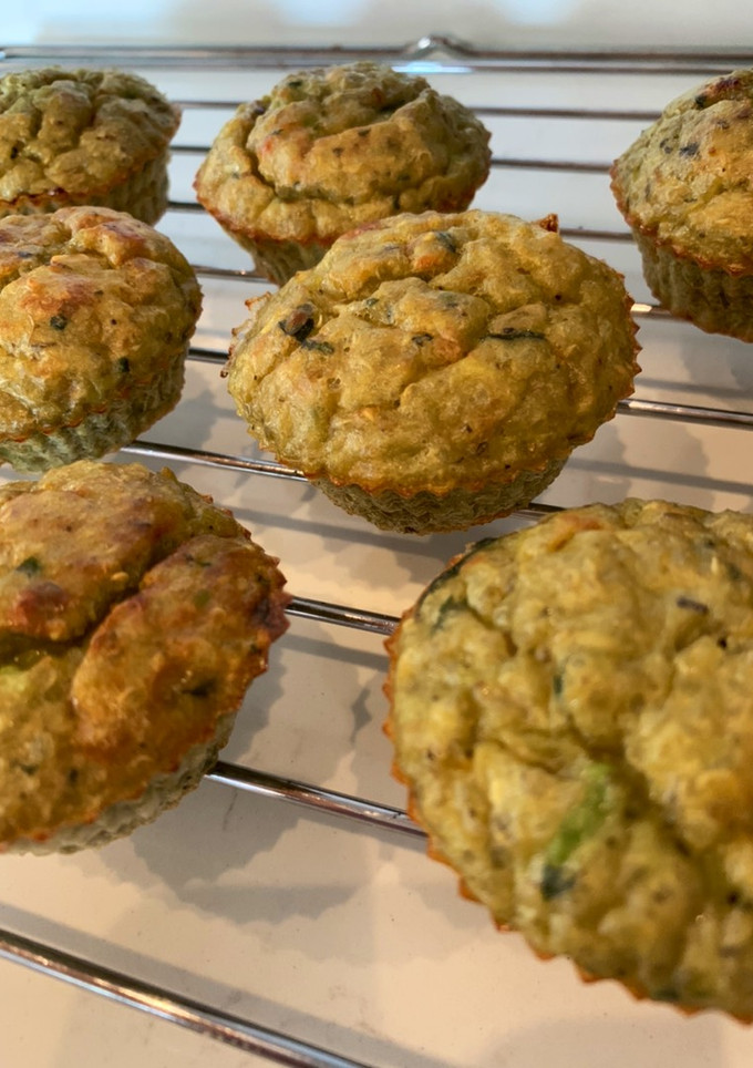 Una foto de Muffins de quinoa y aguacate 🥑