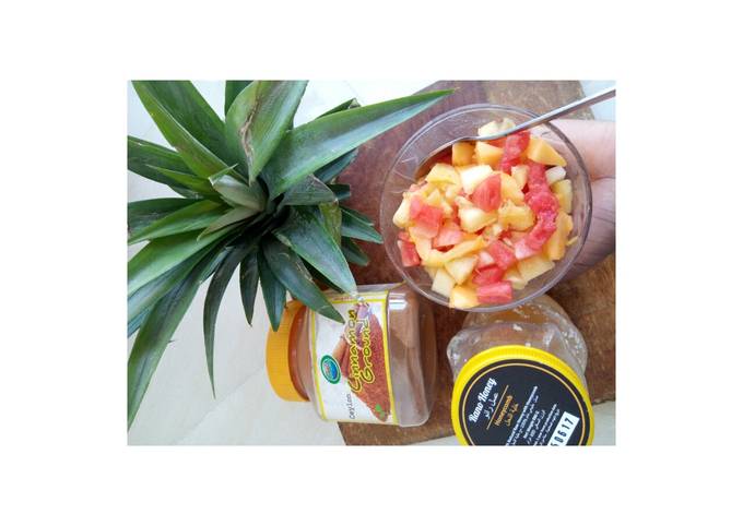 Simple Way to Prepare Perfect Seasonal fruit salad