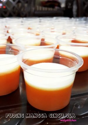 Foto resep Puding Mangga Gincu Vla