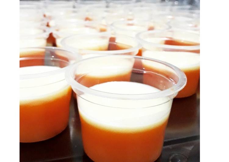 Resep Puding Mangga Gincu Vla Sederhana