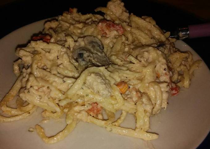 Recipe of Favorite Chicken Carbonara