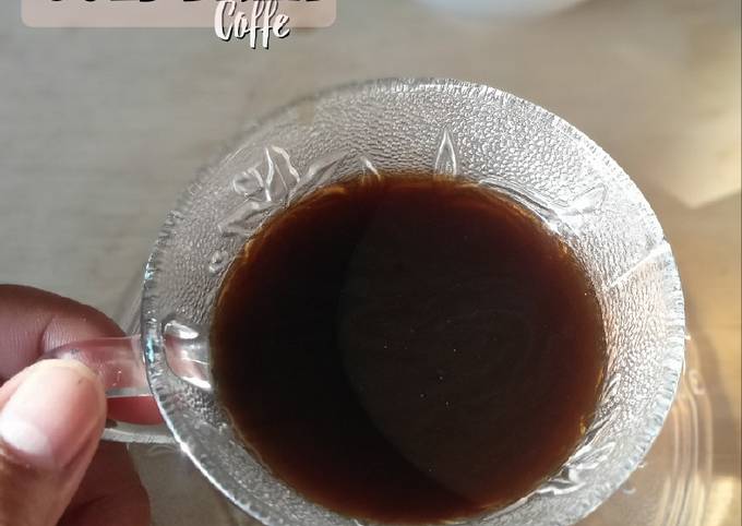 Resep Cold Brew Coffe oleh Safitri Yunitasari - Cookpad