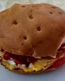 Hamburguesa hecha en casa