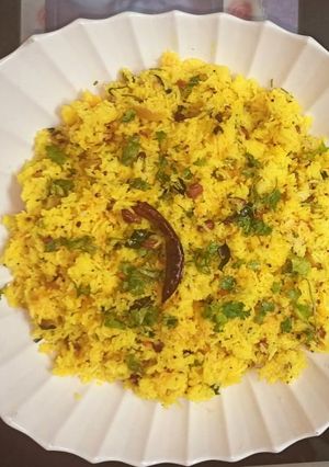 A picture of Lemon Rice.