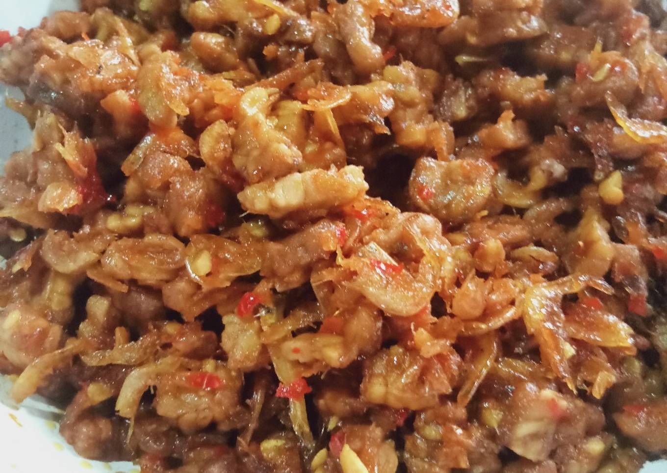 Sambal Goreng tempe ebi