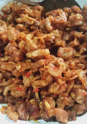 Foto resep Sambal Goreng tempe ebi
