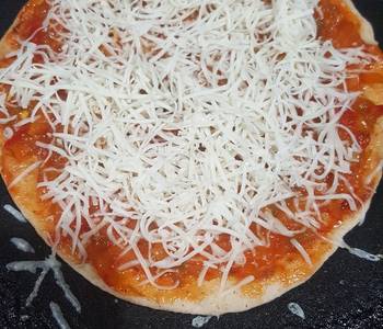 Easy Fast Cooking Naan pizza Very Delicious