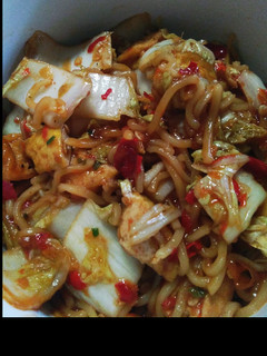Foto resep Balado mie sahur sawi