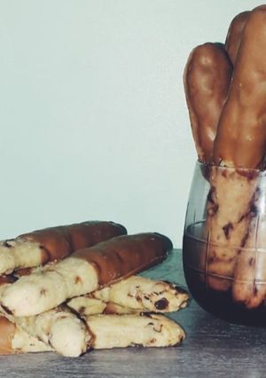 Une photo de Cookie façon mikado
