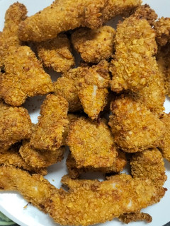 Foto de Nuggets na airfryer