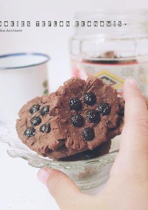 Foto resep Cookies Teflon Ekonomis | eggless no mixer