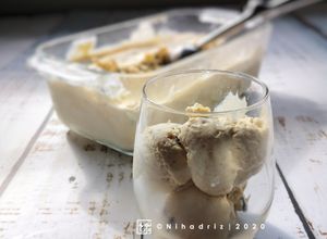 Gambar Aiskrim Vanila Tiga Bahan