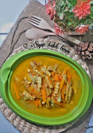 Foto resep 33. Sayur lodeh tempe