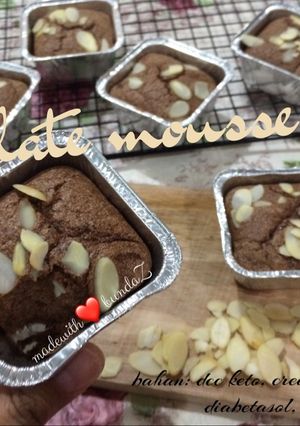 Foto resep No fluor chocolate cake