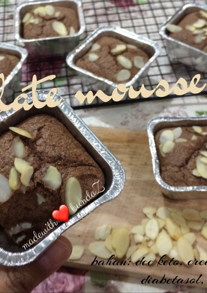 Foto resep No fluor chocolate cake