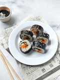 Gimbap / Kimbab Sayur Sederhana