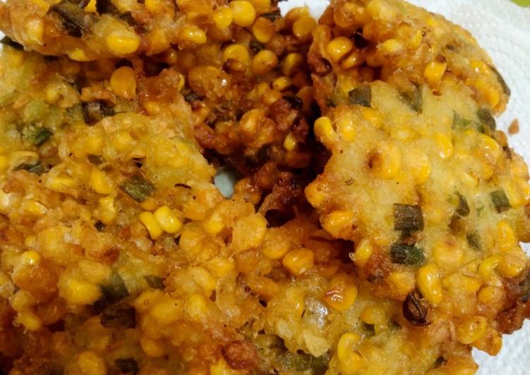 Resep Baru Bakwan Jagung Manis Lezat Mantap