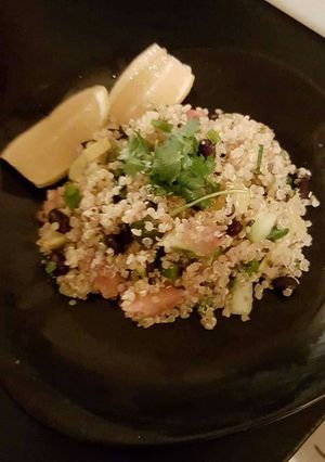 A picture of Vegetable quinoa salad.